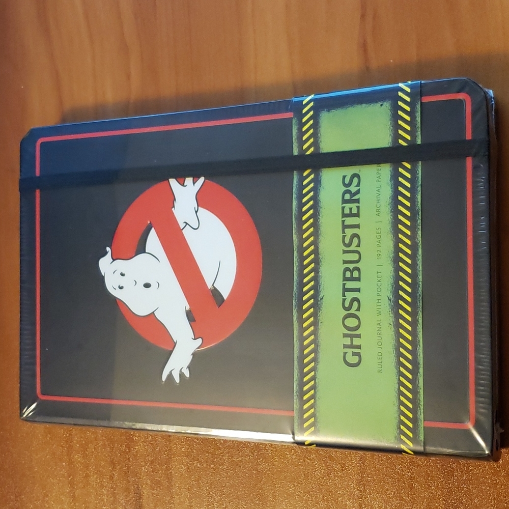 Journal Ghostbusters Hardcovered Ruled with Pocket